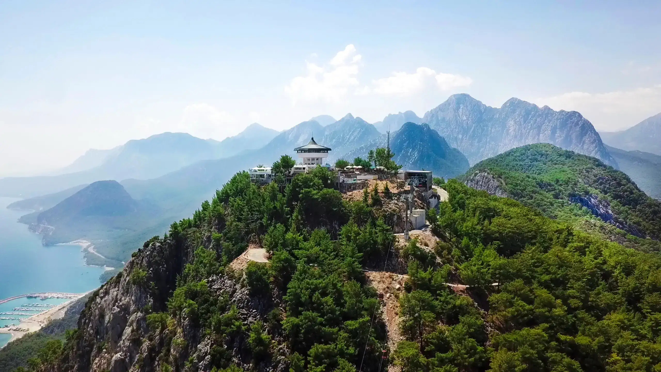 Tünektepe Teleferik Manzarası